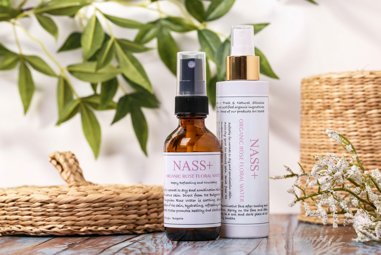 Organic Rose Floral Water